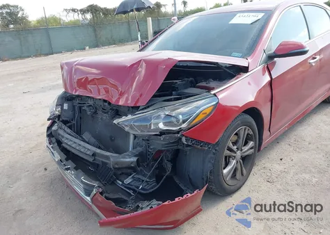 2018 Hyundai Sonata Sel z USA, uszkodzony, nr VIN 5NPE34AF5JH637235